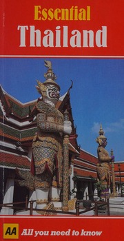 Cover of edition essentialthailan0000osbo_a3p4