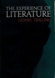 Cover of edition experienceoflite00trilrich