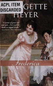 Cover of edition frederica00heye_1