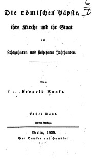 Cover of edition frstenundvlkerv07rankgoog