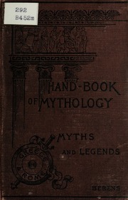 Cover of edition handbookofmythol00bere_0