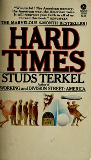 Cover of edition hardtimesoralhis00terkrich