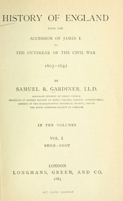 Cover of edition historyofengland01gard