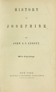 Cover of edition historyofjosephi00abbo