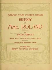 Cover of edition historyofmmerola00abbo