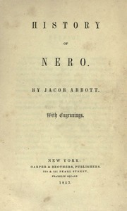 Cover of edition historyofnero00abboiala