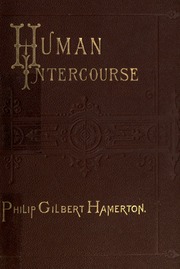 Cover of edition humanintercourse00hamerich