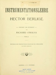 Cover of edition instrumentations01berl