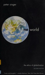 Cover of edition oneworldethicsof0000sing