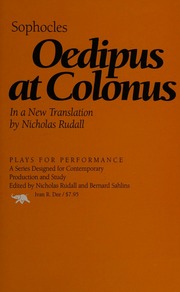 Cover of edition oedipusatcolonus0000soph_s9l8