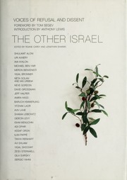 Cover of edition otherisraelvoice00segerich