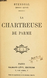 Cover of edition lachartreusedepa00stenuoft