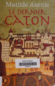 Cover of edition lederniercatonro0000asen