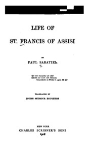 Cover of edition lifestfrancisas00sabagoog