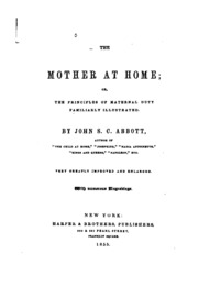 Cover of edition motherathomeorp00abbogoog