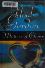 Cover of edition mattersofchoice0000gord