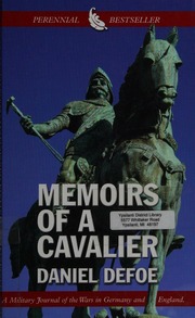 Cover of edition memoirsofcavalie0000defo