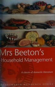 Cover of edition mrsbeetonshouseh0000beet