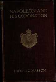 Cover of edition napoleonhiscoron00massrich