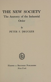 Cover of edition newsocietyanatom0000druc_h6y3