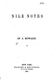 Cover of edition nilenotesahowad01curtgoog