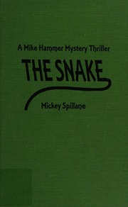 Cover of edition snakemikehammerm0000mick