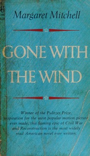 Cover of edition snj.gonewithwind0000marg_u1b7