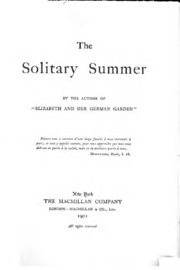 Cover of edition solitarysummer03elizgoog