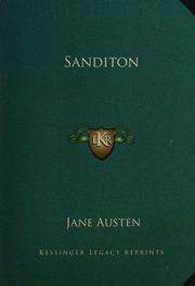 Cover of edition sanditon0000jane