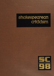 Cover of edition shakespeareancri0098unse