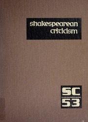 Cover of edition shakespeareancri00mic_hcd