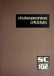 Cover of edition shakespeareancri102mich