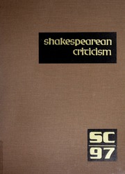 Cover of edition shakespeareancri97mich