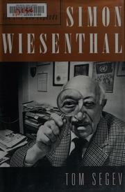 Cover of edition simonwiesenthall0000sege