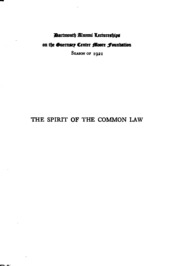 Cover of edition spiritcommonlaw00poungoog