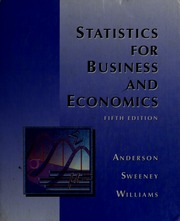 Cover of edition statisticsforbus00ande_0