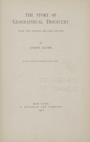 Cover of edition storyofgeographi00jaco_0