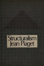 Cover of edition structuralism0000piag