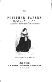 Cover of edition potipharpapersr00hoppgoog