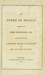 Cover of edition poemsofossian75macp