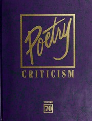 Cover of edition poetrycriticism70mich