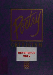 Cover of edition poetrycriticismv0066unse