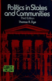 Cover of edition politicsinstates00dyet