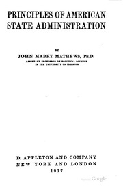 Cover of edition principlesameri00mathgoog