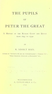 Cover of edition pupilsofpetergre00bainiala