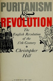 Cover of edition puritanismrevolu00hill