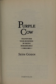 Cover of edition purplecow00seth