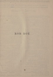 Cover of edition robroy00scot_2