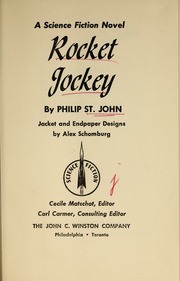 Cover of edition rocketjockey00stjo