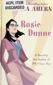 Cover of edition rosiedunne00aher_0